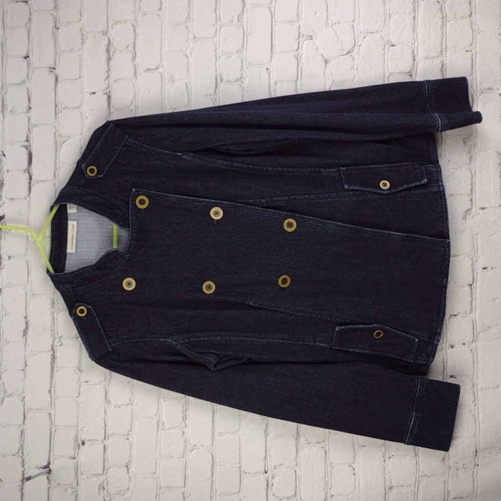 Coldwater Creek Dark Denim Jacket Small 6-8
